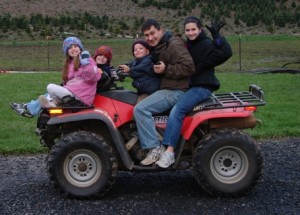 One last quad ride with Uncle Paul