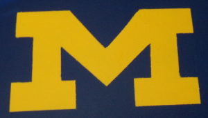 University of Michigan "M"