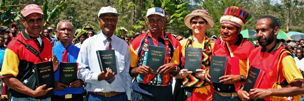 Translation Team at the Yagaria NT Dedication 2007