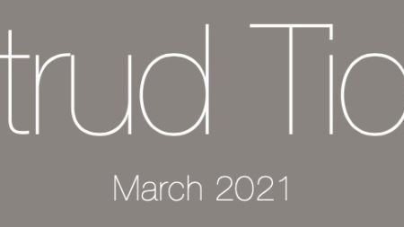March 2021 – It’s Official!