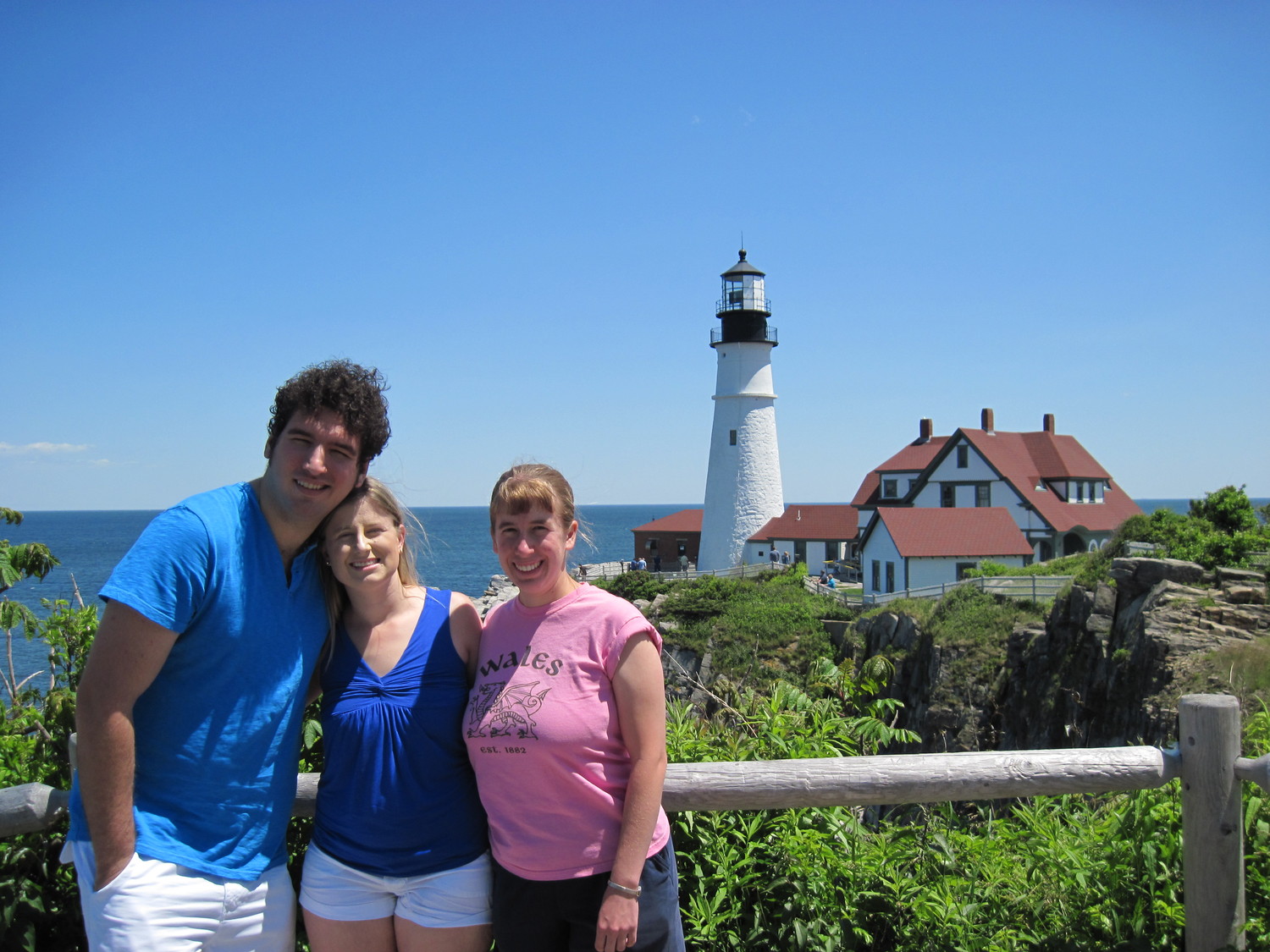 Visiting friends out east