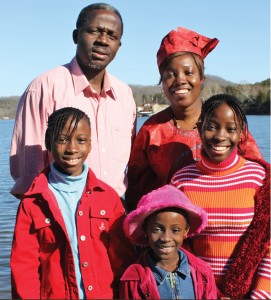 Norbert Yao family from Côte d'Ivoire