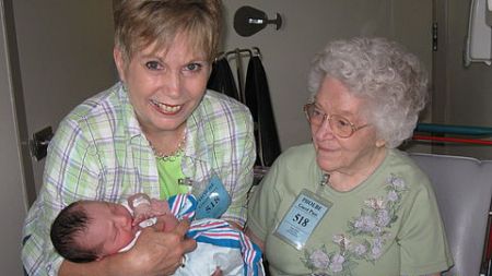 Grandparents again in August 2009