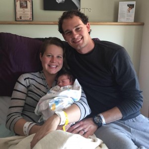 Ben and Jessica with baby Lucas