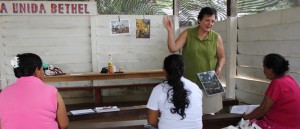 Patsy teaching in Piapoco sm